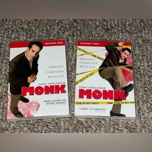 Monk Season One and Two DVD Sets